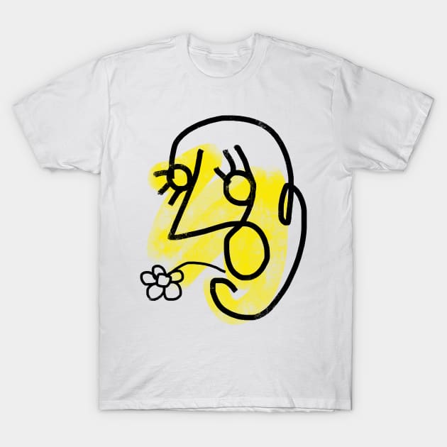 FLOWER MAN T-Shirt by Angel Rivas